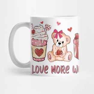 love more worry less Mug